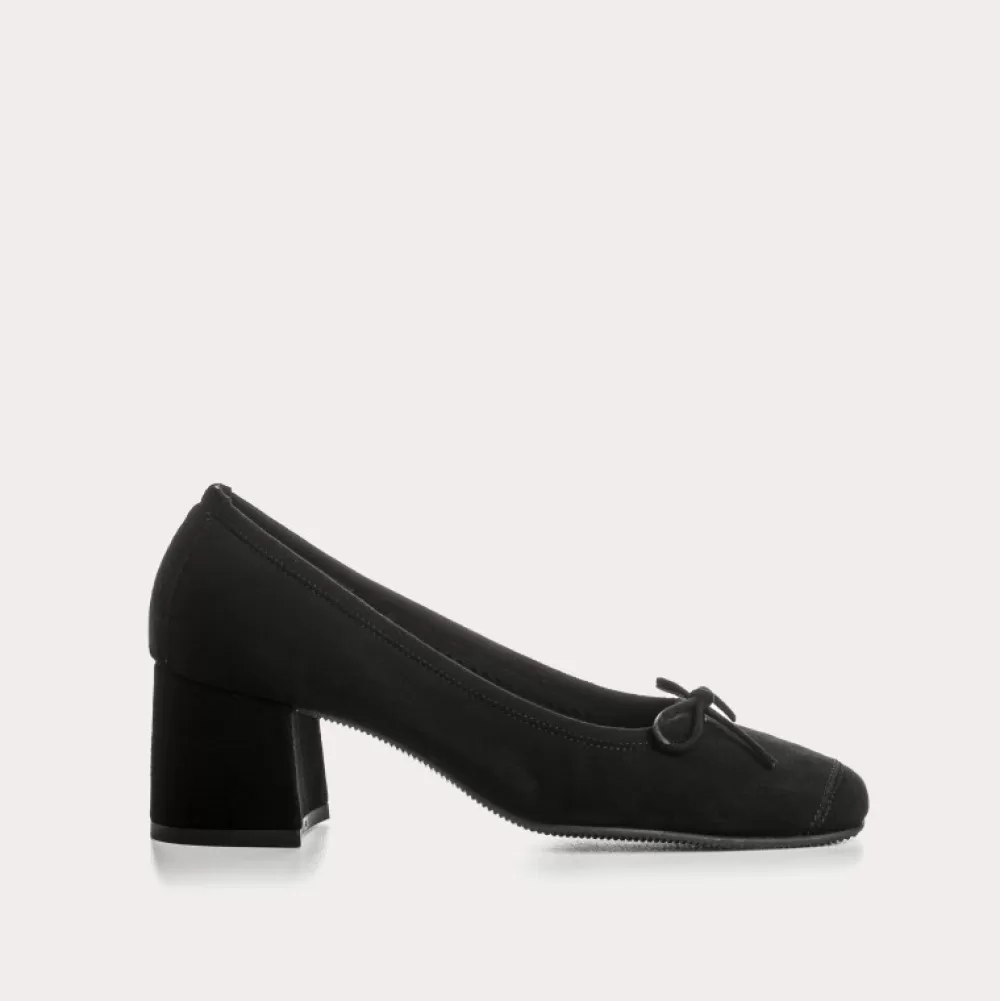 Femme Reqins Escarpins Madame Cuir Velours
