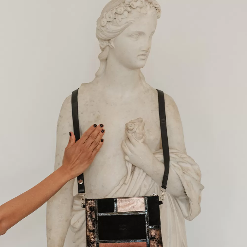 Femme Reqins Pochette Cezanne Mix Brume