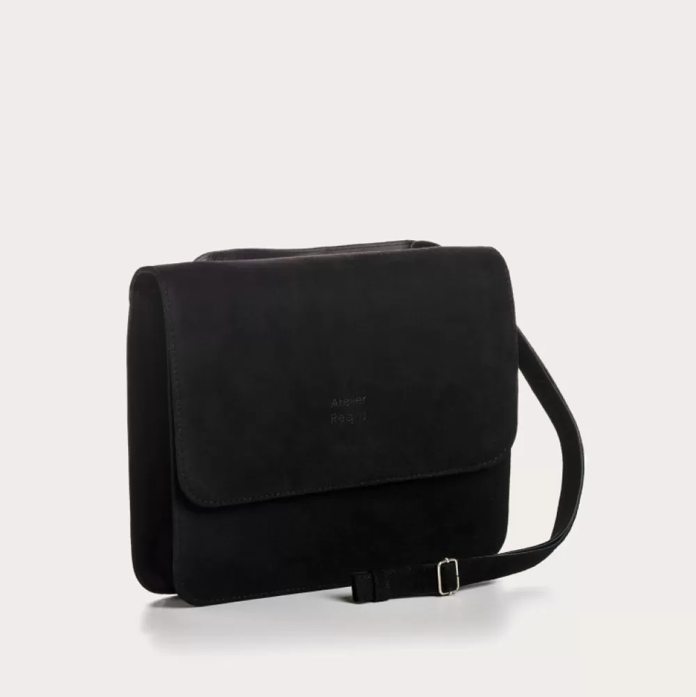 Femme Reqins Sac Cleo Cuir Velours